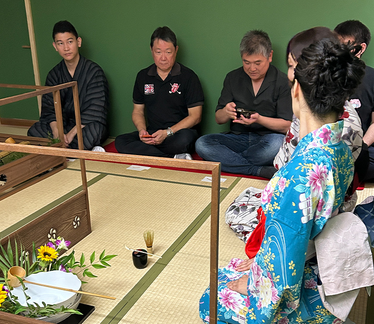 夏の冷茶会